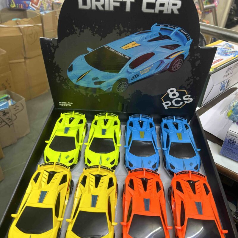 Drift Car Fast Sports Set of 8