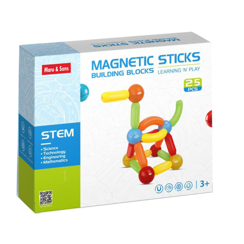 Magnetic Sticks Building Blocks 25PCS