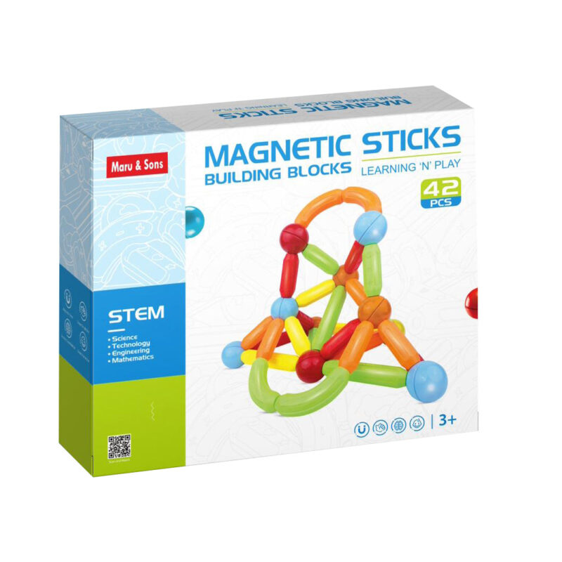 Magnetic Sticks Building Blocks 42PCS