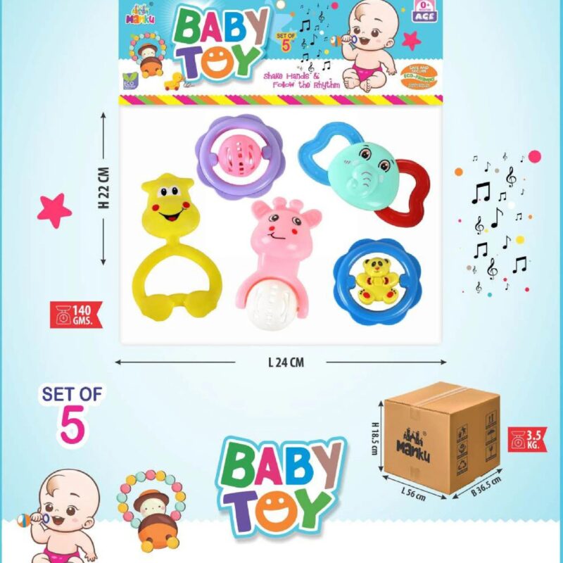 MANKU BABY PARRLE 5 PC