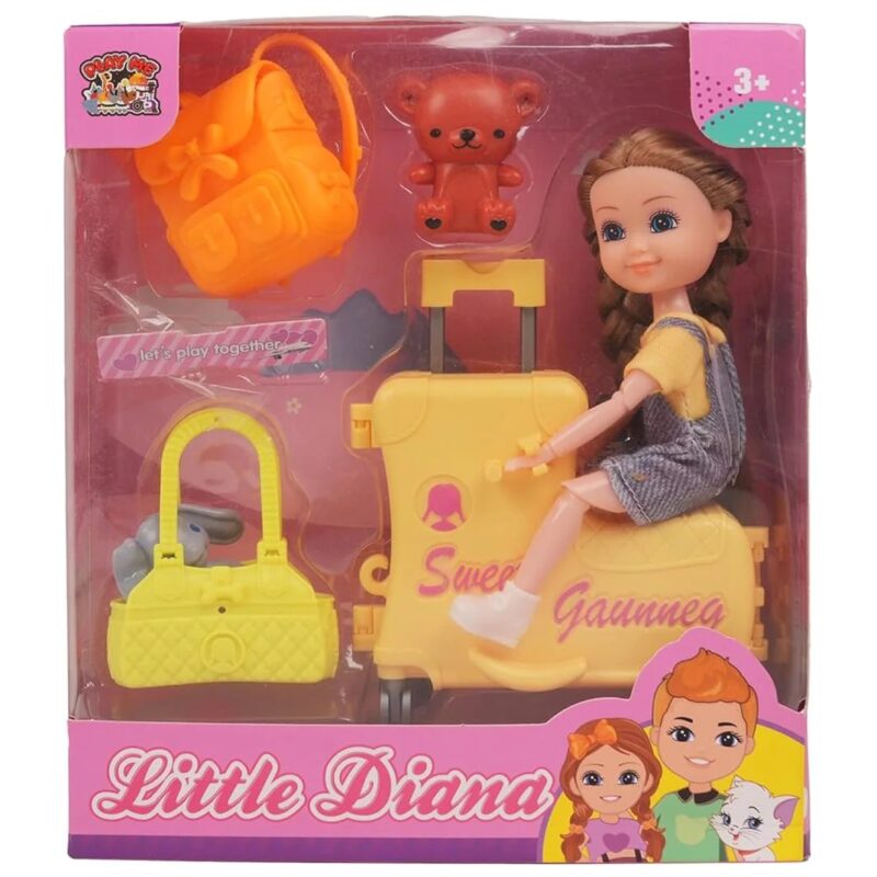 LAY ME Toys Diana Doll Set