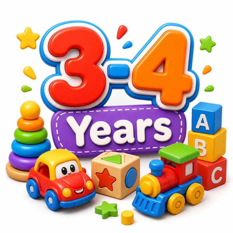 3-4 Years